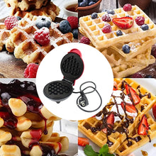 Mini Waffle Maker Machine – Non-Stick Quick Breakfast Tool