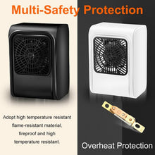 Room Heater 220V Brown Box Heater with Plug for Office & Bedroom Use