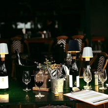 USB Rechargeable LED Bottle Lamp – 3-Color Dimmable Wireless Table Light (1 Pc)