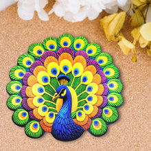Peacock Design Anti-Slip Floor Mat - (1 Pc)