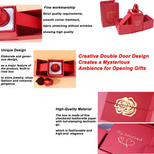 Christmas Gifts for Women Rose Ring Box Jewellery Box