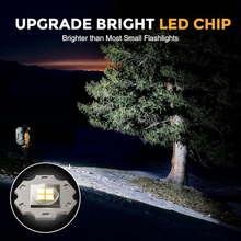 Rechargeable Mini LED Flashlight with Power Bank, 3 Modes (1 Pc)