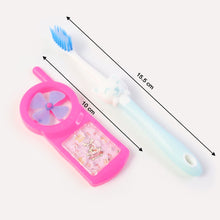 Kids Toothbrush and Fan Toy Set